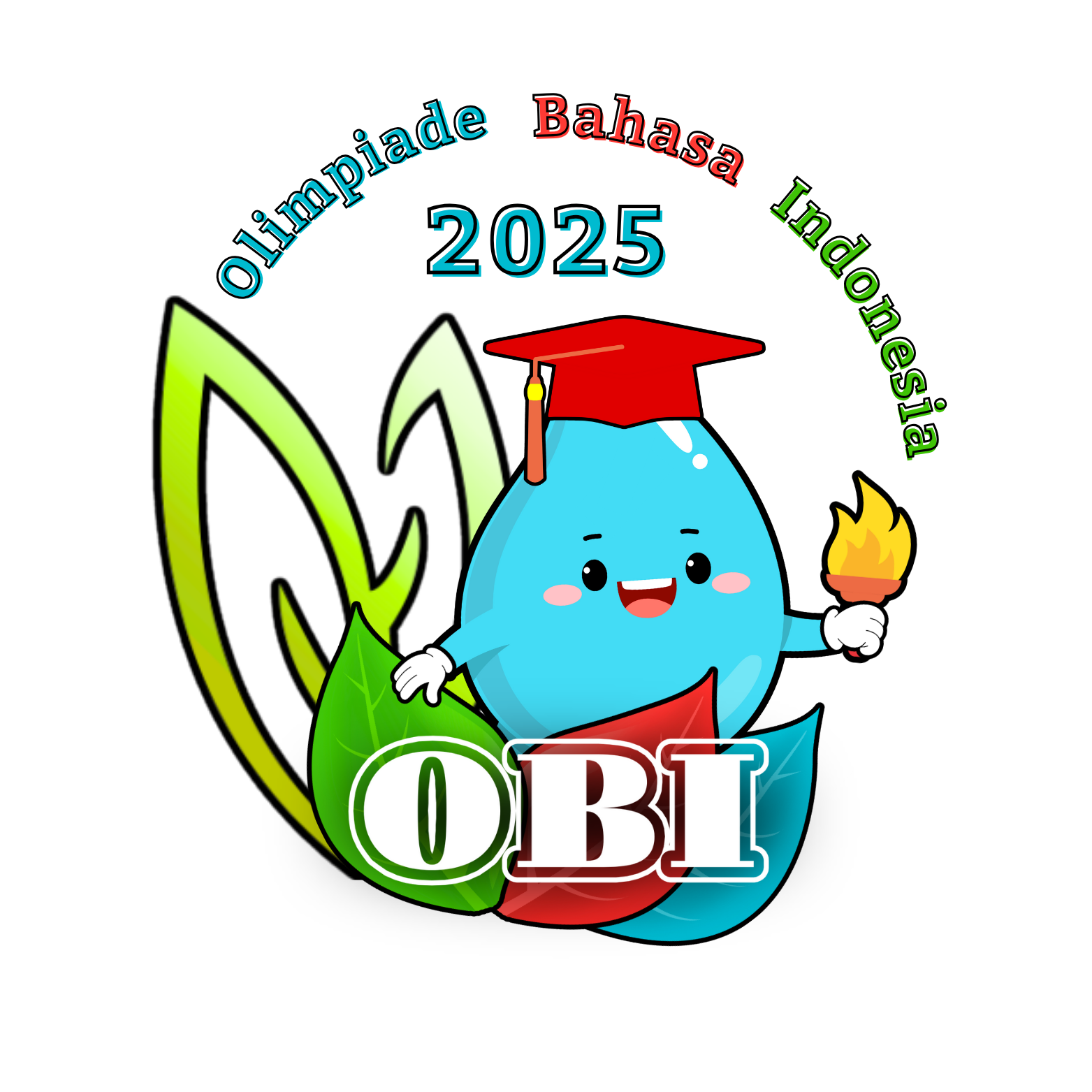 Logo Olimpiade Bahasa Indonesia (OBI) UNEJ 2025
